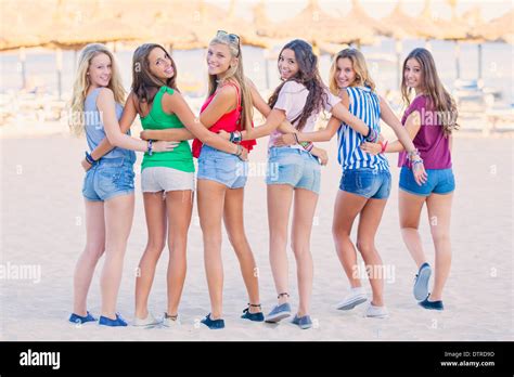 hot teens at the beach